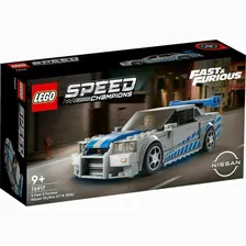 Конструктор LEGO Speed Champions 76917 Форсаж 2 Ниссан Скайл