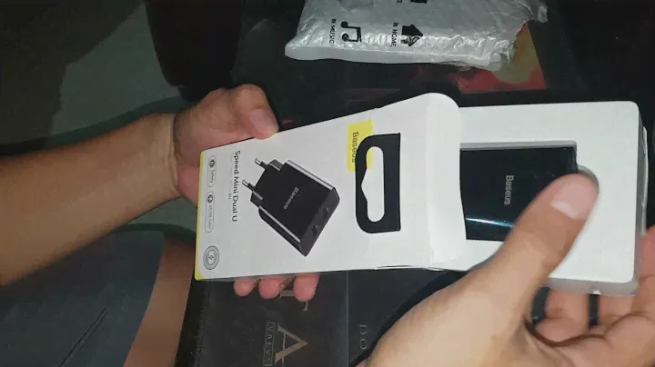 Baseus Speed Mini Dual U unboxing