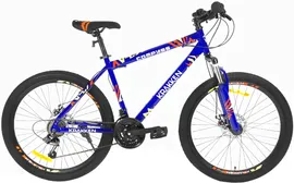26" Велосипед KRAKKEN Compass MD, 21-speed, 16"-рама (синий) Беларусь
