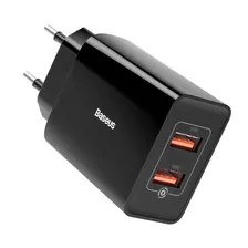 Купить Baseus Speed Mini QC Dual U Quick Charger 18W