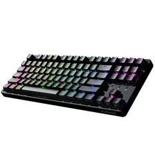 Механическая клавиатура Durgod Cavalry 87 - BLACK TKL PBT Kailh Turbo Speed Silver Switch