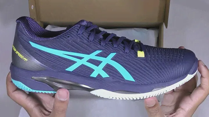 Asics Solution Speed FF 2 CC Men's Tennis Shoe Unboxing