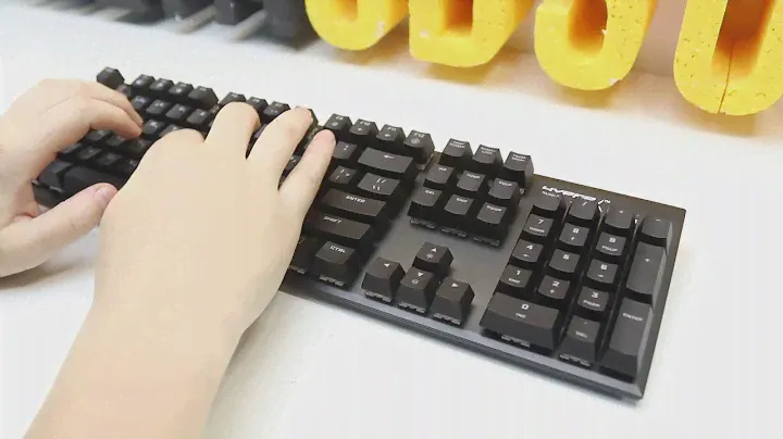 Тест Kailh Silver Speed в клавиатуре HyperX Alloy FPS RGB