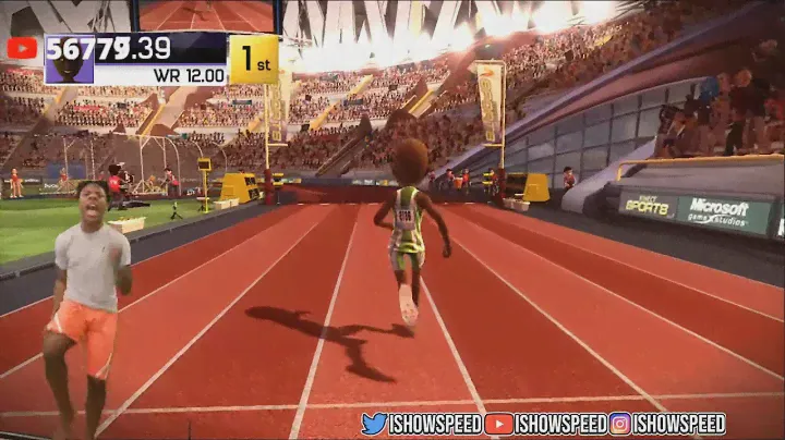 iShowSpeed RUNS TRACK 😂