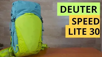 ll MIGLIOR ZAINO da TREKKING per ESCURSIONE GIORNALIERA 2023? -  Deuter Speed Lite 30