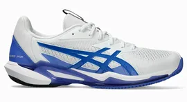 Мужские кроссовки теннисные Asics Solution Speed FF 3 Clay - white/tuna blue