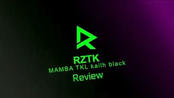 Огляд ігрової клавіатури RZTK Mamba TKL black speed