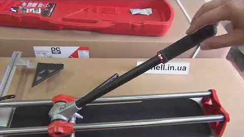 Пліткоріз ручний RUBI SPEED - 62 MAGNET в кейсе. Плиткорез ручной