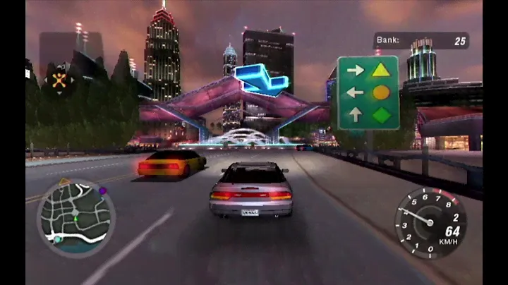 Need for Speed: Underground 2 Gamecube - Wii U Injection Gameplay