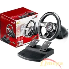 Руль Genius Speed Wheel 5 Pro USB {вибрация, функция "Turbo"}